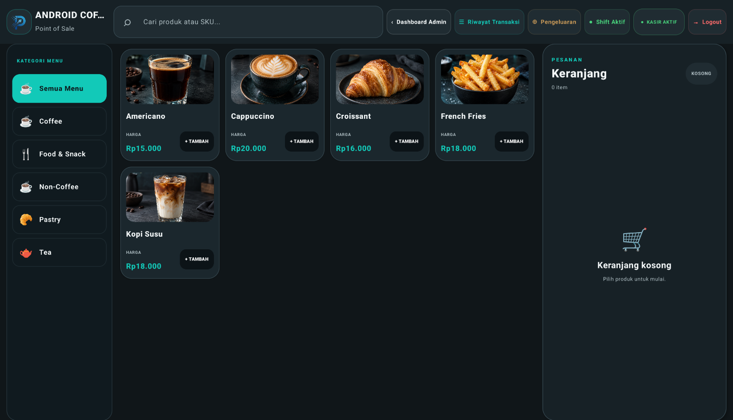 Kopi Shop POS Android